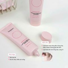 Kem Chống Nắng Beplain Sunmuse Tone Up & Correcting Sunscreen Peach Pink 50ml [hàng nhập khẩu]