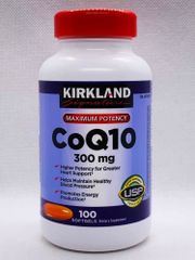 Viên hỗ trợ tim mạch Kirkland Signature CoQ10 300mg 100 viên