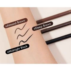 (Bao Test) Kẻ Viền Mắt Trong Browit Màu Đen Midnight Black Chính hãng