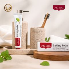 Kem đánh răng baking soda và bạc hà tươi mát Red Seal Baking Soda Toothpaste Fresh Mint 100g