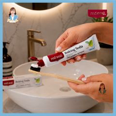 Kem đánh răng baking soda, bạc hà New Zealand Red Seal Baking Soda Toothpaste Fresh Mint 100g