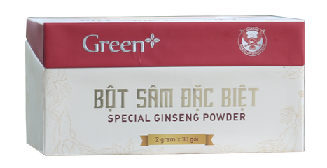 Bột Nhân Sâm Wisconsin Đặc Biệt - Hỗ Trợ Giảm Mệt Mỏi và Tăng Cường Sinh Lực (Hộp 30 Gói x 2g)