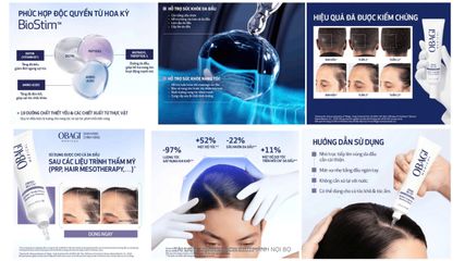 Serum Dưỡng Da Đầu & Nang Tóc Obagi Nu-cil® Biostim™ 60ml  dưỡng da đầu khỏe mạnh, bảo vệ nang tóc, giảm tình trạng tóc thưa mỏng và đứt gãy thương hiệu mỹ