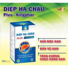 Diệp Hạ Châu Plus Kingphar – Hỗ Trợ Giải Độc Gan, Bảo Vệ Gan, Tăng Cường Chức Năng Gan (Hộp 40 Viên)