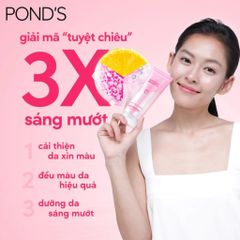 Sữa Rửa Mặt Pond’s Bright Beauty Vitamin C & Niacinamide – Sạch Sâu, Sáng Da 3X Hiệu Quả - 50G