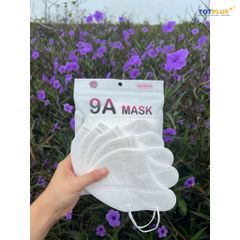 100 Chiếc Khẩu Trang 9A Thịnh Phát – 5 Lớp Chống Nắng, Kháng Khuẩn,Che Toàn Mặt, Quai Đeo Êm Tai
