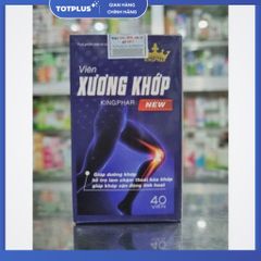 Viên Xương Khớp Kingphar New – Hỗ Trợ Xương Khớp Chắc Khỏe - Hộp 40 Viên