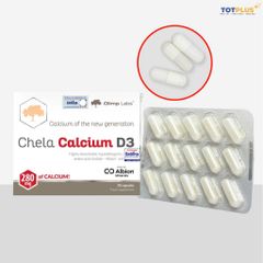 Chela Calcium D3 - Bổ sung Canxi Hữu Cơ Bisglycinate & D3 Hấp Thu Tốt Cho Bà Bầu & Người Cần Bổ Sung