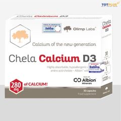 Chela Calcium D3 - Bổ sung Canxi Hữu Cơ Bisglycinate & D3 Hấp Thu Tốt Cho Bà Bầu & Người Cần Bổ Sung