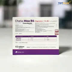 2 Hộp Chela Mag B6 - Bổ Sung Magie Và Vitamin B6 Giúp Giảm Căng Thẳng, Mệt Mỏi, Tốt Cho Thần Kinh