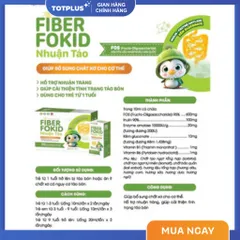 Fiber Fokid Nhuận Táo – Bổ Sung Chất Xơ, Giúp Bé Cải Thiện Táo Bón, Nhuận Tràng