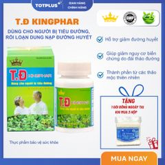T.Đ Kingphar – Hỗ Trợ Giảm Đường Huyết, Ổn Định Đường Huyết Từ Thảo Dược