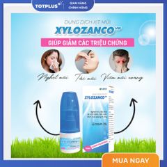 Dung Dịch Xịt Mũi Xylozanco - Giúp Giảm Nghẹt Mũi, Viêm Mũi Xoang, Tắc Mũi - Letco