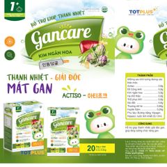 NT Gancare – Hỗ Trợ Mát Gan, Thanh Nhiệt, Giải Độc Gan Cho Trẻ Từ 1 Tuổi