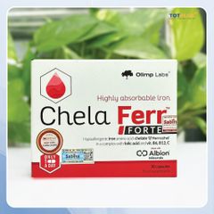 Sắt Chela Ferr Bio Complex & Chela Ferr Forte - Bổ Sung Sắt, Axit Folic Cho Bà Bầu Và Người Cần Bổ Sung
