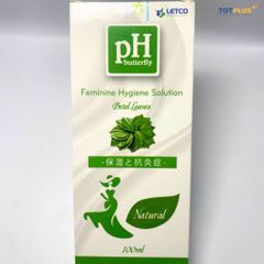 Dung Dịch Vệ Sinh Phụ Nữ PH Butterfly Hương Lá Trầu - Làm Sạch Dịu Nhẹ – Kháng Khuẩn – Cân Bằng pH