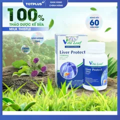 Viên Uống Thải Độc Gan Vita Leaf Liver Protect 15000Mg – Bảo Vệ Tế Bào Gan, Hỗ Trợ Giải Độc Gan