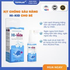 Hi-Kids – Xịt Chống Sâu Răng - Bảo Vệ Răng Sữa Cho Trẻ Em