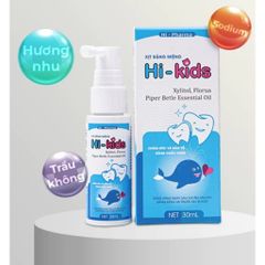 Hi-Kids – Xịt Chống Sâu Răng - Bảo Vệ Răng Sữa Cho Trẻ Em