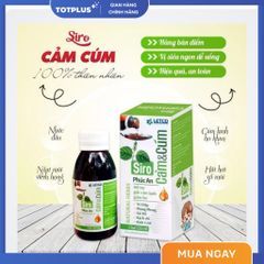 Siro Cảm Cúm Phúc An 125ml – Hỗ Trợ Giảm Ho, Cảm Lạnh Cho Trẻ Em