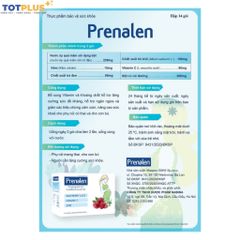 Prenalen - Hỗ trợ tăng cường sức khỏe, tăng cường sức đề kháng cho bà bầu,sau sinh