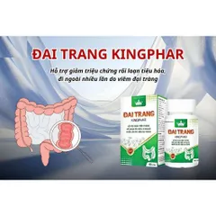 Đại Tràng Kingphar – Hỗ Trợ Giảm Rối Loạn Tiêu Hóa, Đi Ngoài Nhiều Lần Do Viêm Đại Tràng