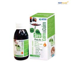 Siro Cảm Cúm Phúc An 125ml – Hỗ Trợ Giảm Ho, Cảm Lạnh Cho Trẻ Em