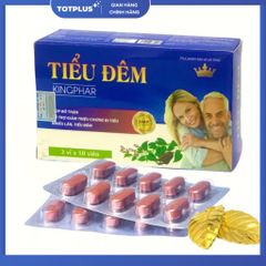 Tiểu Đêm Kingphar – Giúp Bổ Thận, Hỗ Trợ Giảm Tiểu Nhiều Lần, Tiểu Đêm - Hộp 30 Viên