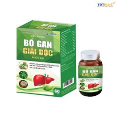 Viên Uống Bổ Gan Giải Độc Phúc An – Hỗ Trợ Tăng Cường Chức Năng Gan, Giảm Men Gan, Thanh Lọc Cơ Thể (Hộp 60 Viên)