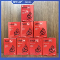 Sắt Solvit Fe – Sắt Bisglycinate Chelate Albion Hấp Thu Cao, Hỗ Trợ Tạo Máu, Giảm Nguy Cơ Thiếu Máu