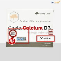 3 Hộp Canxi Chela Calcium D3 - Bổ Sung Canxi & D3 Cho Mẹ Bầu, Người Lớn Và Người Có Nhu Cầu - 1 Hộp 30 Viên