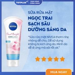 Sữa Rửa Mặt Nivea Cho Nữ 100g – Làm Sạch Sâu, Dưỡng Sáng Da Hiệu Quả
