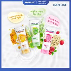 Gel Rửa Mặt Hazeline 100g - 40g - Da Sạch Sáng, Mịn Màng, Khỏe Khoắn - Chính hãng Unilever