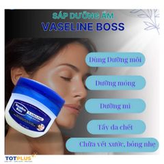 Combo 2 Hũ Kem Dưỡng Ẩm Vaseline Boss – Kem Nẻ Dưỡng Da Mềm Mịn Cho Môi, Tay Và Da Khô