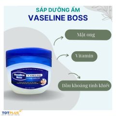 Combo 2 Hũ Kem Dưỡng Ẩm Vaseline Boss – Kem Nẻ Dưỡng Da Mềm Mịn Cho Môi, Tay Và Da Khô