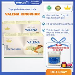 Valena Kingphar - Giúp An Thần, Hỗ Trợ Ngủ Ngon Giấc, Giảm Căng Thẳng - Hộp 30 viên