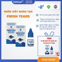 ComBo 2 Hộp - 3 Hộp Nước Mắt Nhân Tạo FRESH TEARS - HGSG Pharma - Lọ 5ml