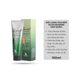 Dầu Xoa Bóp Glucosamine - Hỗ Trợ Giảm Đau Xương Khớp, Mỏi Gối, Đau Lưng, Vai Gáy - Hàng Chính Ngạch