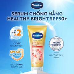 Serum Chống Nắng Dưỡng Sáng Da Vaseline SPF 50+ PA++++ 300ml - 70ml - 50ml