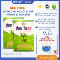 Combo 2 Hộp Qee Tree Kingphar Hỗ Trợ Trĩ, Táo Bón, Chảy Máu – Giảm Đau Rát Hậu Môn Hiệu Quả