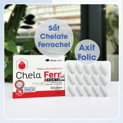 Bộ 3 sản phẩm Chela Ferr Forte, Chela Calcium D3, Gold DHA - Thực phẩm bổ sung cho bà bầu, sau sinh