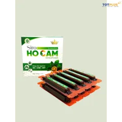 Siro Ho Cam Kingphar - Hỗ Trợ Giảm Ho, Cảm, Sốt - Thành Phần Từ Nguyên Liệu Thiên Nhiên