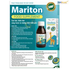 Canxi Mariton – Bổ Sung Canxi, D3K2, Hỗ Trợ Trẻ Tăng Chiều Cao - nhập khẩu Italia
