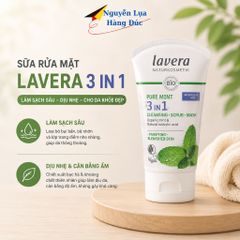 Sữa rửa mặt bạc hà 3 tác dụng làm sạch sâu, giảm nhờn