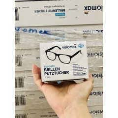 Bán lẻ combo 5 miếng giấy lau kính VISIOMAX, sạch vết mờ, thuận tiện, nhỏ gọn cho vào túi