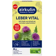 Viên uống  Bổ Gan Zirkulin Leber Vital Mariendistel Dragees gan nhiễm mỡ, men gan cao, hộp 60 viên