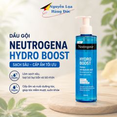 Gel rửa mặt NEUTROGENA HYDRO BOOST làm sạch bụi bẩn,giữ ẩm da, dùng cho mọi loại da
