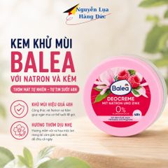 Kem BALEA khửi mùi hôi nách, giảm tiết mồ hôi, không gây ố áo