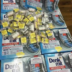 [Combo 5 viên] Viên tẩy lồng máy giặt Denkmit hàng Đức