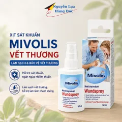 Xịt cầm máu và khử trùng vết thương Mivolis, chai 50ml